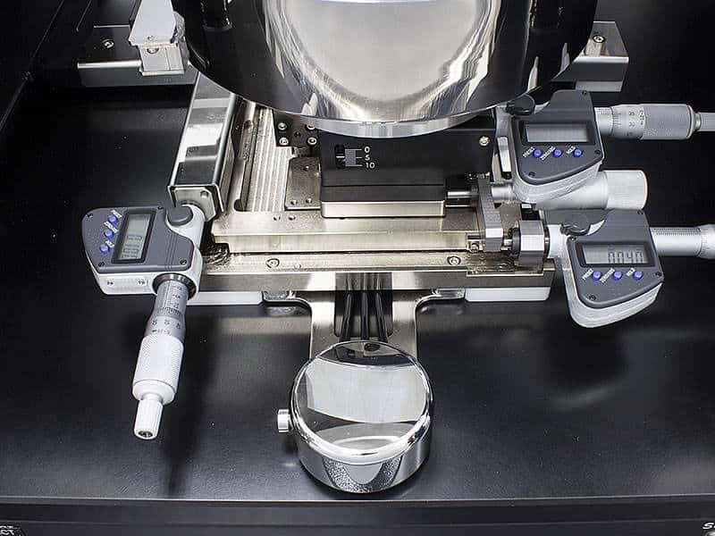 MPI TS150-THZ - Air Bearing Stage with Optional Fine-Adjustment Micrometers