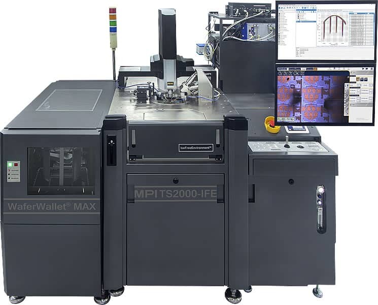 MPI TS2000-IFE with WaferWallet®MAX for Silicon Photonics On-Wafer Test