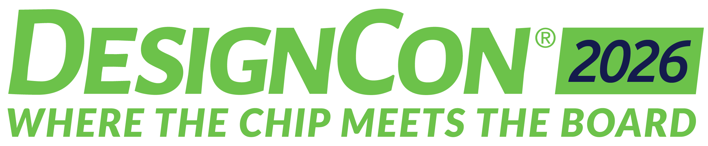 DesignCon Logo 2026 wDate RGB Color