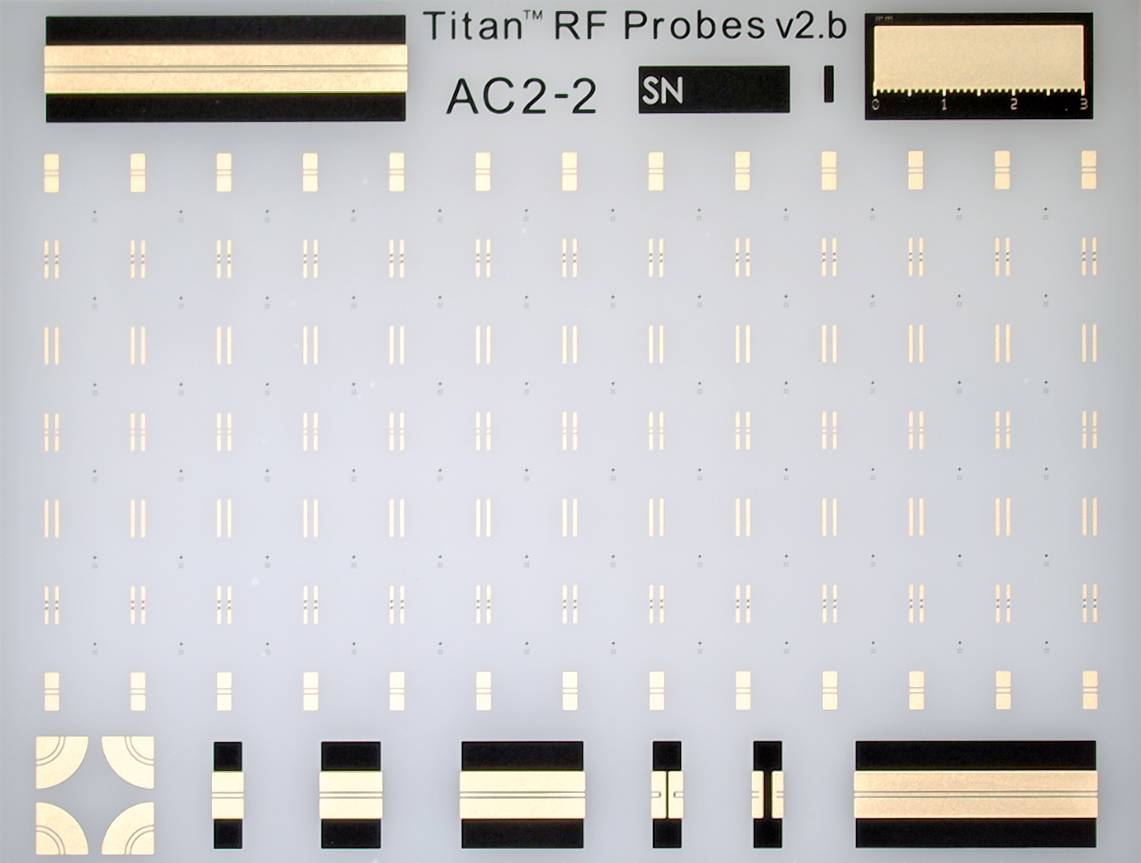 RF Calibration Substrates